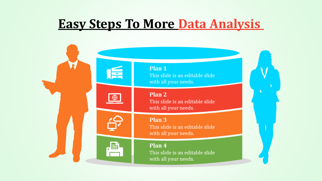 data analysis ppt templates-Easy Steps To More Data Analysis